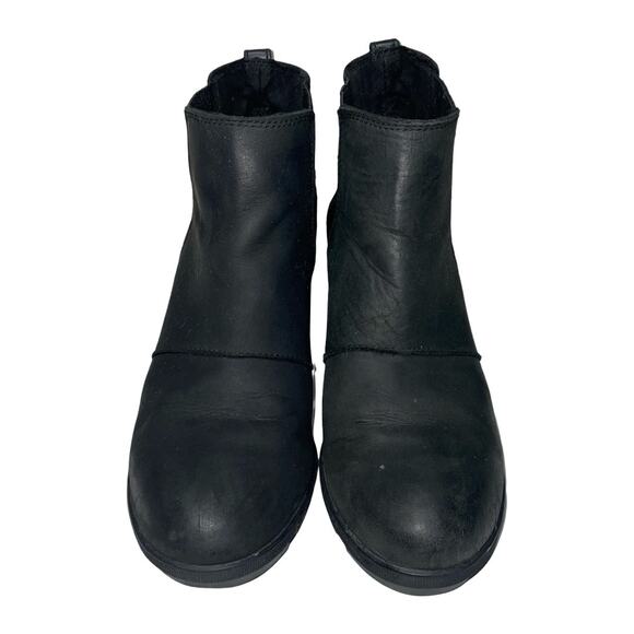 SOREL Joan Rhapsody Wedge Snow Boots in Black    Size: US 10 - Picture 2 of 8